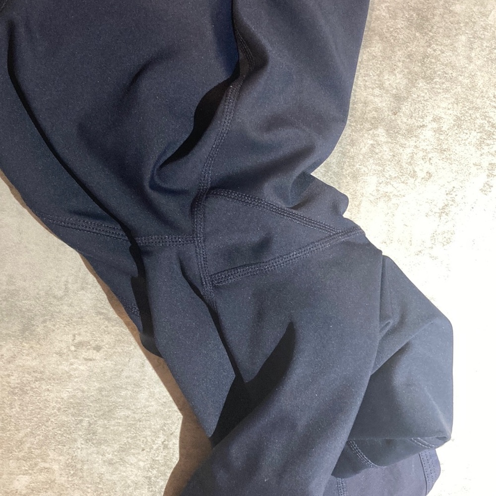 Athleta Aura Sonar Mesh Leggings in Dark Navy Blue S - Picture 7 of 7